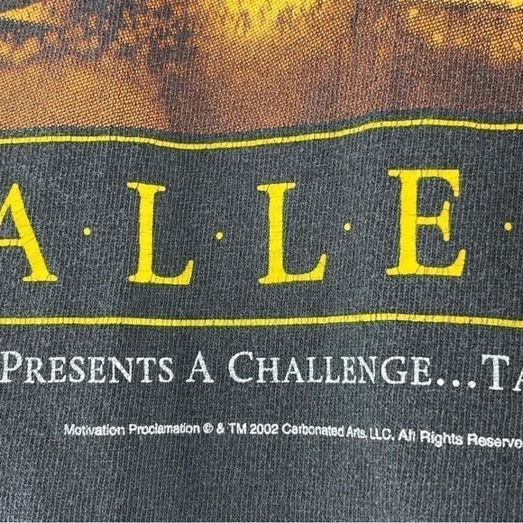 Vintage All Sport Tag Size XL Short Sleeve Motivational shirt y2k 2002 9321 - Picture 5 of 8